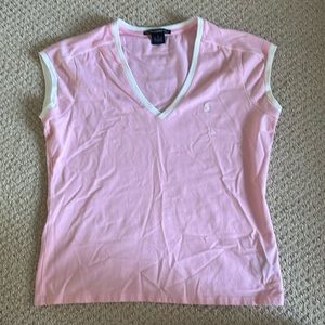 ralph lauren golf pink shirt